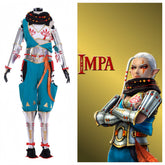 Halloweez Zelda Cosplay Costume - Impa Purah's Sister Outfit for Game Fans