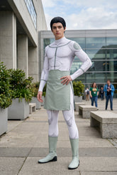 Invincible Viltrumite Mark Full Body Tights Cosplay Costume, Complete Invincible Youth Superhero Jumpsuit Outfit for Cosplay Party - Halloweez