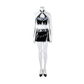 Marvel Rivals Black Cat Urban Claw Cosplay Costume, Full Set Female Game Role Play Outfit 0716, Halloween Anime Movie Cosplay Suit