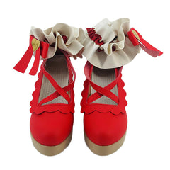 Aikatsu! Ichigo Hoshimiya Cosplay Shoes for Anime Conventions - Halloweez