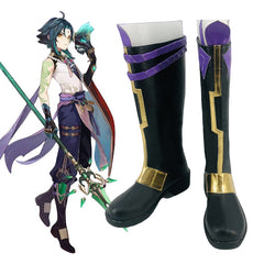 Genshin Impact Xiao Cosplay Shoes for Anime Conventions and Performances - Halloweez