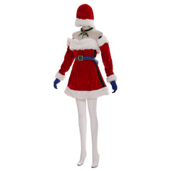 Halloweez Miss Fortune Cosplay Costume - Sexy Christmas Dress for The Bounty Hunter League of Legends - Halloweez