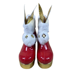1877 League of Legends Gwen Chinese New Year Rabbit Cosplay Shoes for Anime Conventions - Halloweez