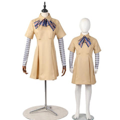 Halloweez M3GAN AI Doll Robot Cosplay Costume Full Set for Spooky Halloween & Themed Parties - Halloweez