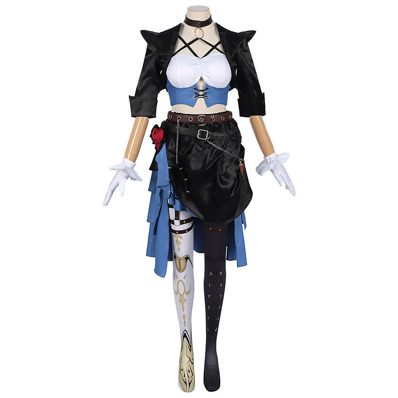 2025 New Women's Game Cosplay Costume Irene the Magic Police Outfit - Halloweez