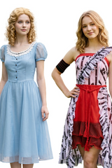 Alice's Adventures in Wonderland Alice Cosplay Dress Women Halloween Roleplay Costume Outfit - Halloweez