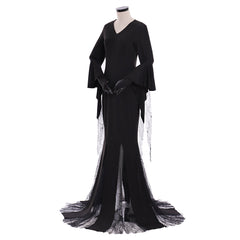 Halloweez Women's Elegant Gothic Vampire Dress for Cosplay and Halloween - Halloweez