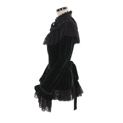 Halloweez Strapless Lolita Blouse with Chiffon Trumpet Sleeves for Women and Girls - Halloweez