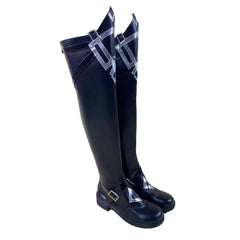 1858 Genshin Impact Capitano Cosplay Shoes for Anime Expo Performance - Halloweez