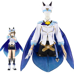 Uma Musume Takahiro Diva Cosplay Costume - High Quality Anime Outfit with Cape and Wings - Halloweez