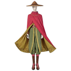 Halloweez Raya Cosplay Costume - Adventure Outfit Cape Vest Full Set for Women - Halloweez