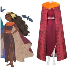Oceanic Villain Matangi Cosplay Costume Set from Moana 2 for Halloween and Stage - Halloweez
