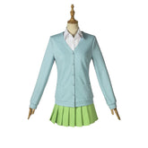 Halloweez Quintuplets Cosplay Costume - Women's Blue School Uniform Set for Halloween - Halloweez