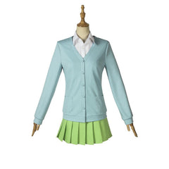 Halloweez Quintuplets Cosplay Costume - Women's Blue School Uniform Set for Halloween - Halloweez