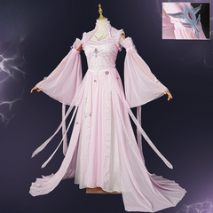 Xiao Wu New Divine Realm Douluo Cosplay Gown, Custom Outfit for Halloween & Comic Con
