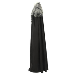 Halloweez Sansa Stark Cosplay Costume - Winter Cape with Fur Collar Dress for Women - Halloweez