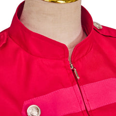 Victorian Steampunk Military Blazer for Women - Halloweez Zip Up Crop Jacket - Halloweez
