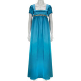 Bridgerton Kate Sharma Character Role Play Dress Two-piece Set Regency Retro Costume - Halloweez