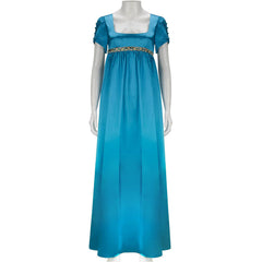 Bridgerton Kate Sharma Character Role Play Dress Two-piece Set Regency Retro Costume - Halloweez