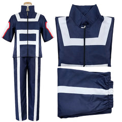 My Hero Academia Cosplay Katsuki Bakugo Tenya Iida Shoto Todoroki High School Gymnastics Uniform - Halloweez