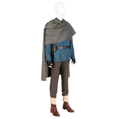 Halloweez Star Wars Halloween Cosplay Obi-Wan Kenobi Blue Suit Costume Set - Halloweez