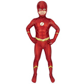 Halloweez Kids Flash Season 6 Barry Allen Cosplay Jumpsuit Body Costume - Halloweez