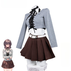 Amakano 3 Shimegi Shimu Cosplay Outfit, Customizable, Anime Costume