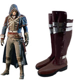 1384 Assassin's Creed Unity Arno Dorian Master Assassin Cosplay Shoes for Anime Expo - Halloweez