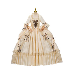 Queen Marie Antoinette Cosplay Costume – Elegant Baroque Dress for Anime & Historical Fans - Halloweez