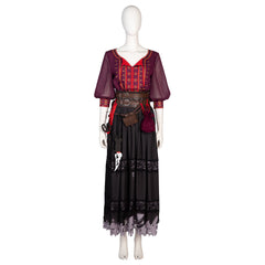 Exquisite Laudna Cosplay Costume from Critical Role - Handmade Gothic Dress - Halloweez