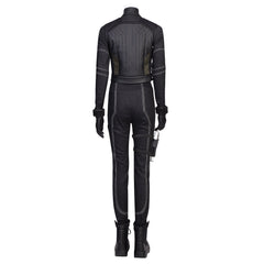 Halloweez Marvel Comics Black Widow Cosplay Jumpsuit Dress Costume Outfit - Halloweez