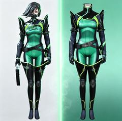 Valorant Viper Cosplay Costume - High Quality Game Outfit for Fans