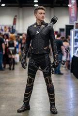 Avengers 4 Hawkeye Ronin Cosplay Costume, Samurai Style Warrior Outfit Full Set for Men - Halloweez