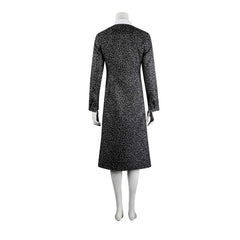 Embrace the Mysterious Charm with the Officially Inspired Wednesday Addams Cosplay Costume - Halloweez