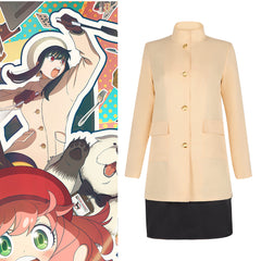Spy x Family CODE: White Yor Forger Cosplay Costume - Anime Cosplay Outfit for Women - Halloweez