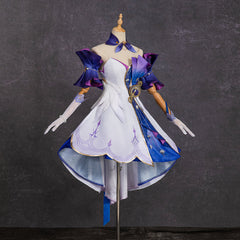 Halloweez Cosplay Wig and Accessories | Honkai Star Rail Uniform Set with Hairpins, Earrings, and Gloves - Halloweez