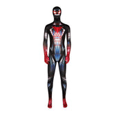 Spider-Man Bodysuit Cosplay Costume Parallel Universe Iron Spider Jumpsuit for Halloween - Halloweez