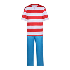 Crazy Pirate Crew Cosplay Costume Marco Veronica Halloween Party Performance Outfit for Kids and Adults - Halloweez