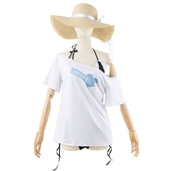 VTuber Amane Kokoro Swimsuit Cosplay Costume for Women - Anime Game Outfit - Halloweez