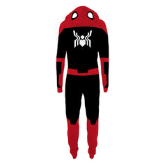 Miles Morales Spider‑Man Hooded Onesie Cosplay Costume, Custom Made for Halloween & Cos Events