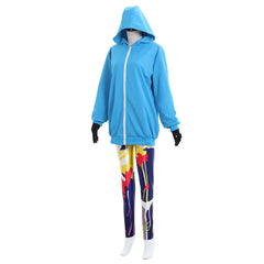 Halloweez Overwatch Tracer Anniversary Skin Cosplay Costume | Premium Game Cosplay - Halloweez