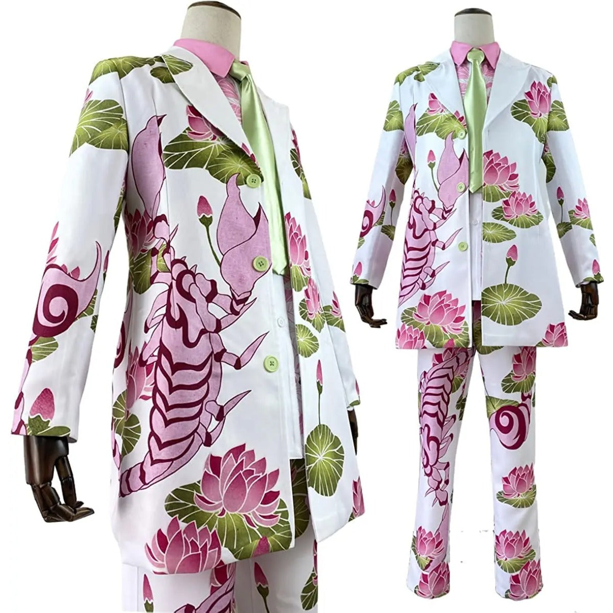 Halloweez Tokyo Anime Cosplay Costume - Pink Scorpio Haruchiyo Sanzu Uniform Set for Halloween - Halloweez