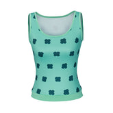 Halloweez Live Version Nami Cosplay Green Vest Tank Top for Women - Anime Costume for Halloween - Halloweez