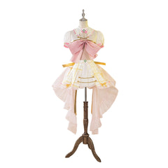 Halloweez Ace Taffy Cosplay Outfit - Pink Dress Set for VTuber Enthusiasts - Halloweez