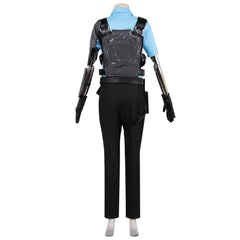 Halloweez Brimstone Valorant Cosplay Costume Set for Men - Top, Vest, Pants, Hat - Perfect for Halloween and Carnival Parties - Halloweez