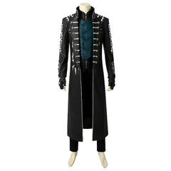 Vergil Trench Coat – Devil May Cry 5 Cosplay Costume by Halloweez - Halloweez