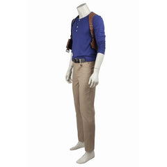 Halloweez Nathan Drake Costume - Uncharted 4: A Thief's End Deluxe Cosplay Full Set - Halloweez