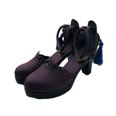 Genshin Impact Keqing Cosplay Shoes for Anime Conventions and Performances - Halloweez
