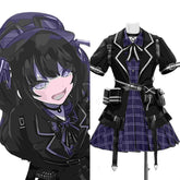 Mahou Shoujo Lyrical Nanoha: The Witch of the Holy Night - Yagami Hayate Full Set Cosplay Costume - Halloweez