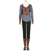 Womens Halloweez Ciri Costume - Witcher Inspired Halloween Outfit for Cosplay Parties - Halloweez